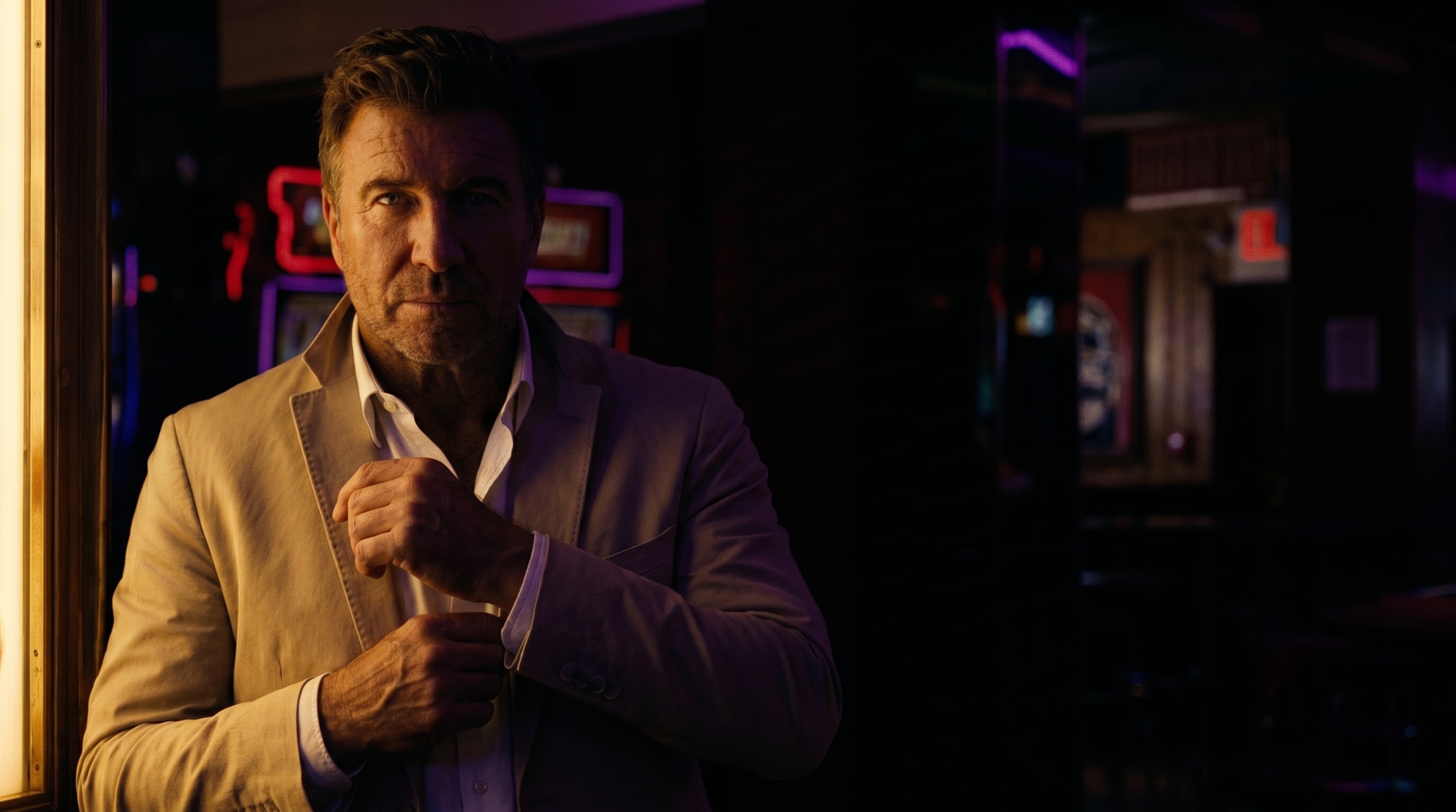 Mac Allen alone with the secret of his gambling addiction