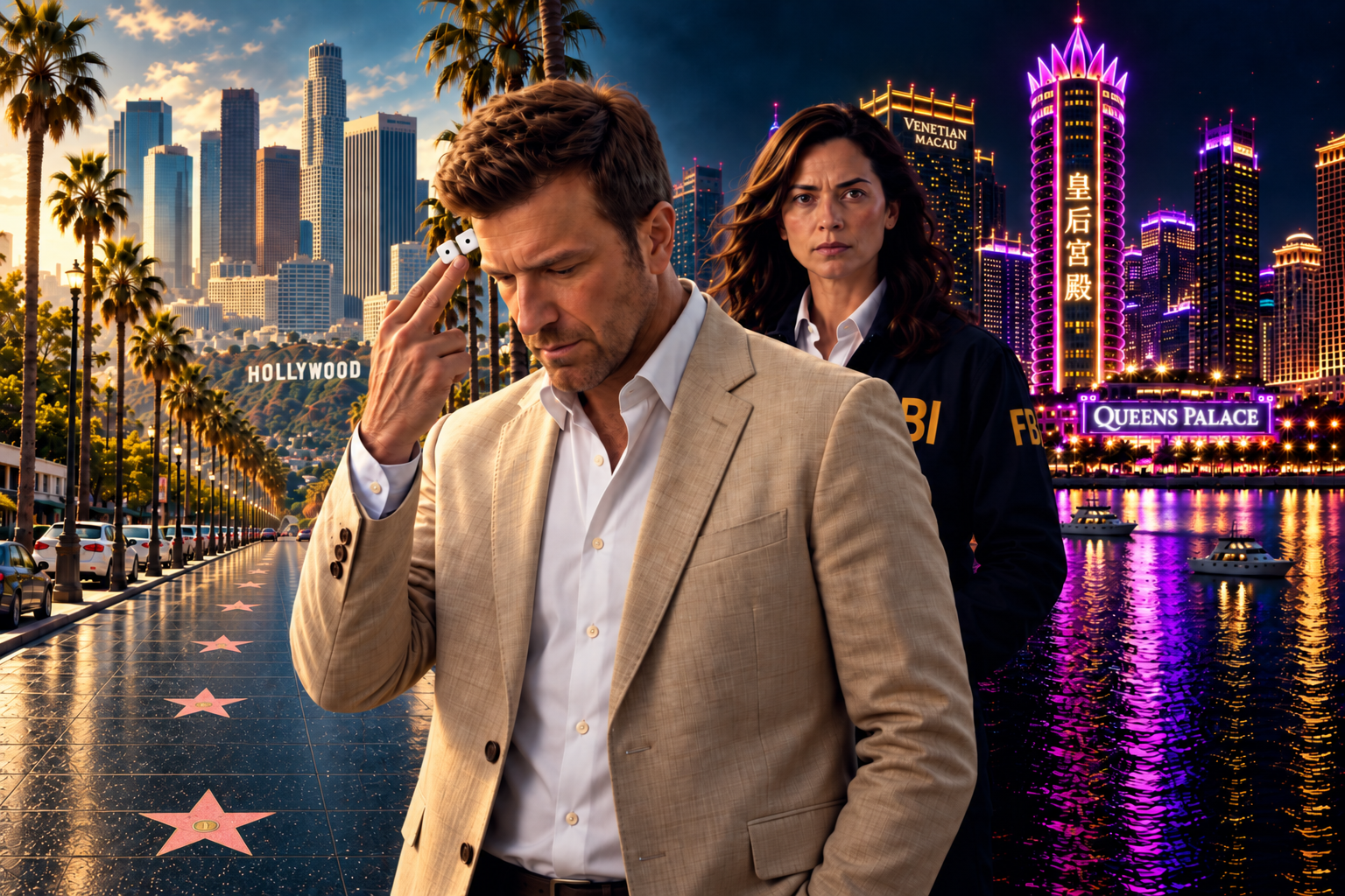 Mac Allen caught between Los Angeles and Macau with an FBI agent
